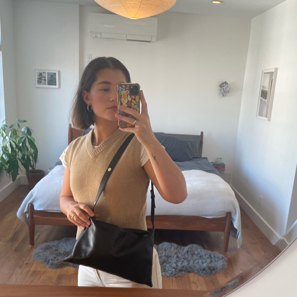 Simon Miller Black Leather Puffin Bag - Picture 6 of 9